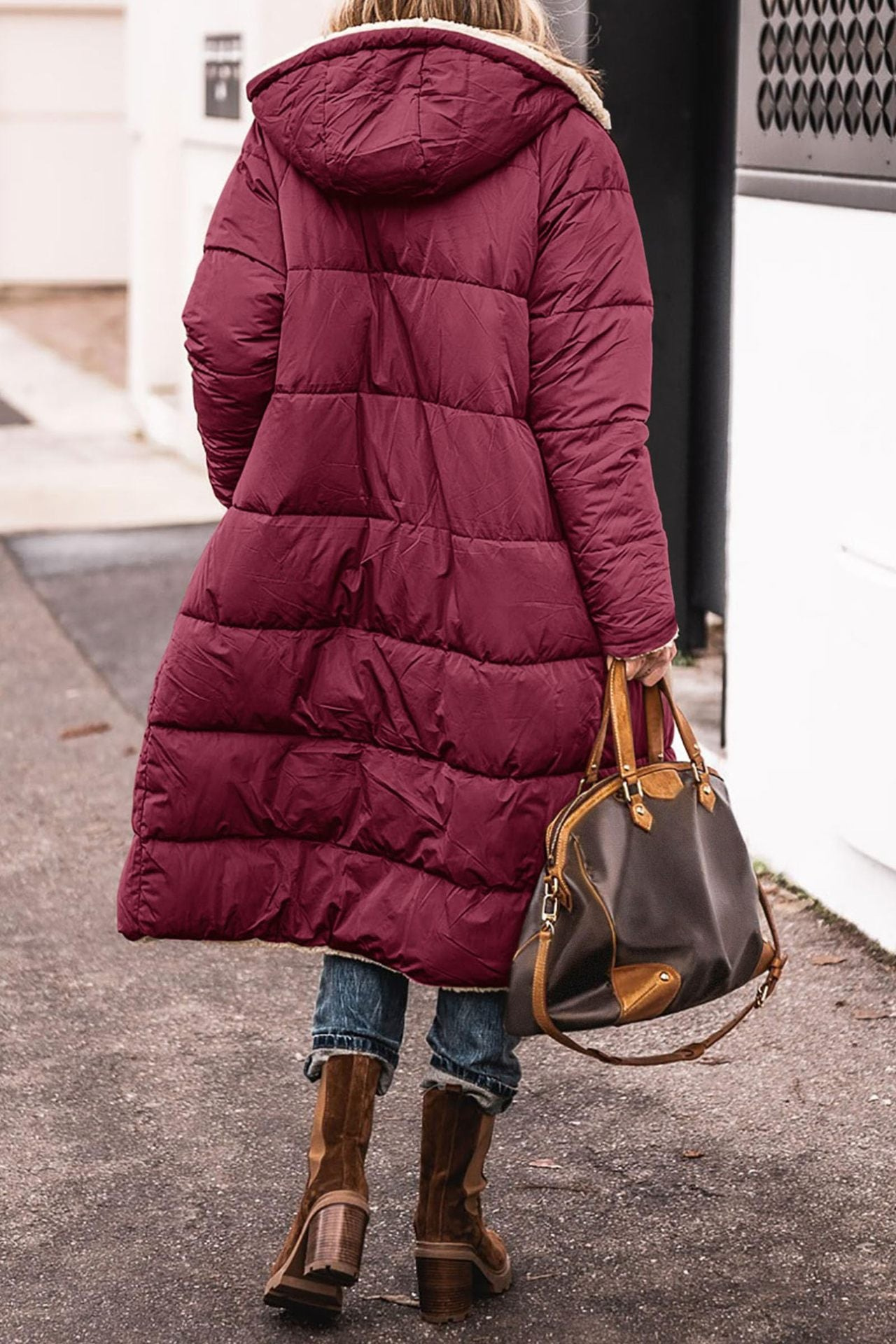 Anny - Manteau Réversible Élégant