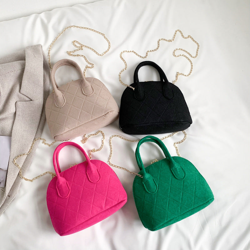 LYANA SAC CHAÎNE EN FEUTRE