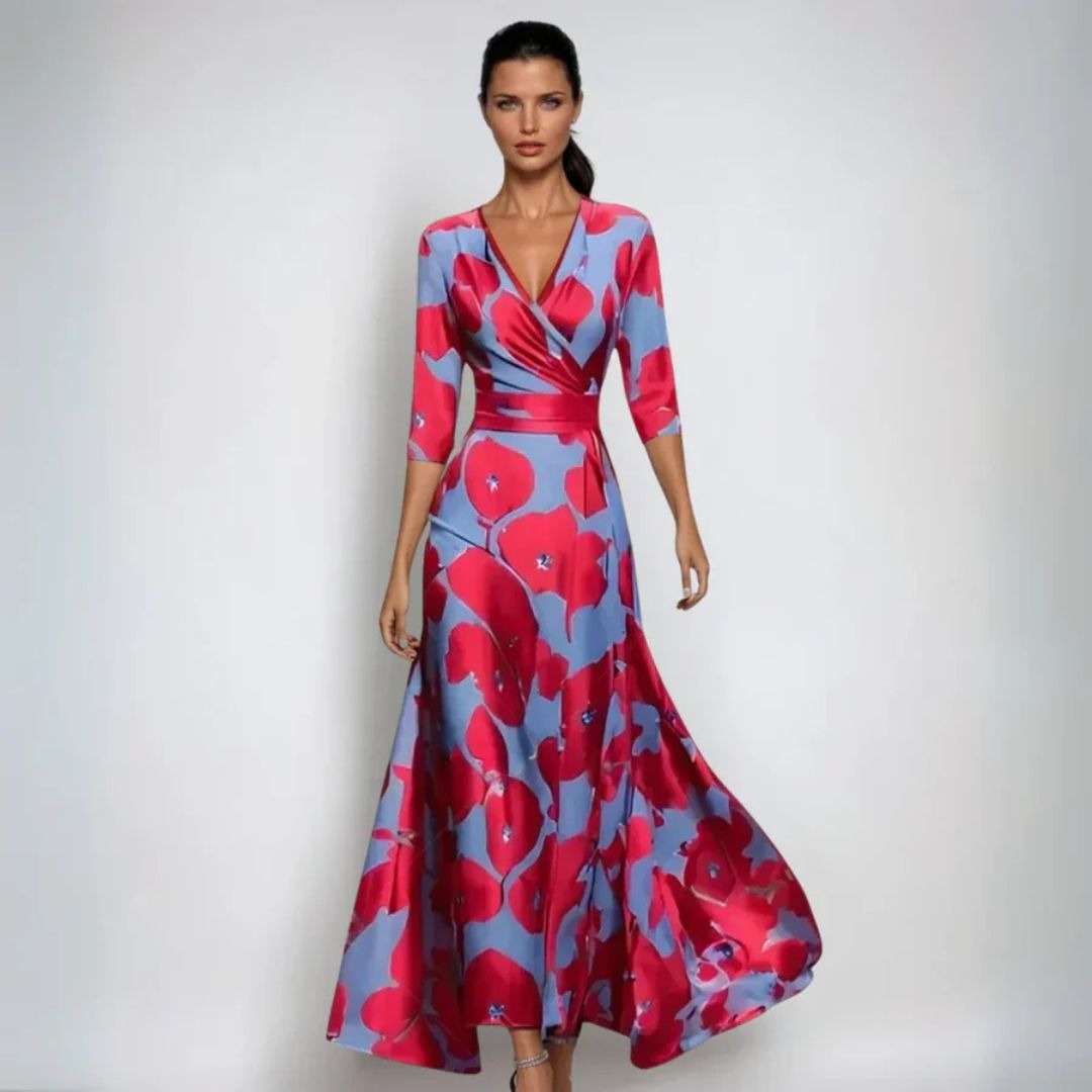 Ravélia | Robe Longue Fleurie