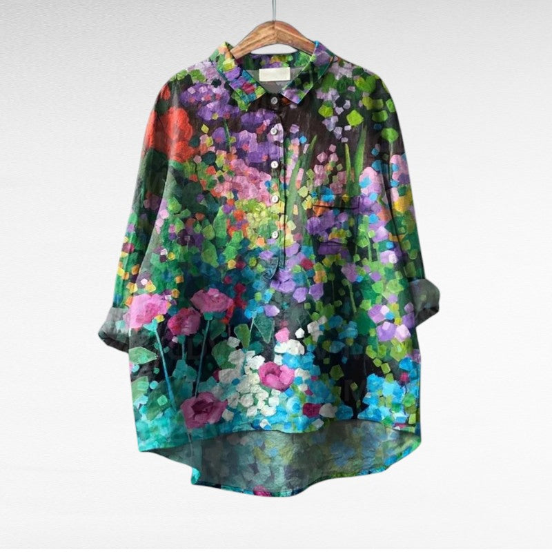 Laluna - Élégante Blouse Vintage