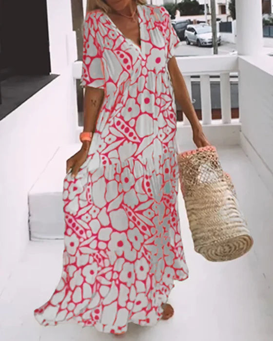 Noa | Robe Bohème Fleurie