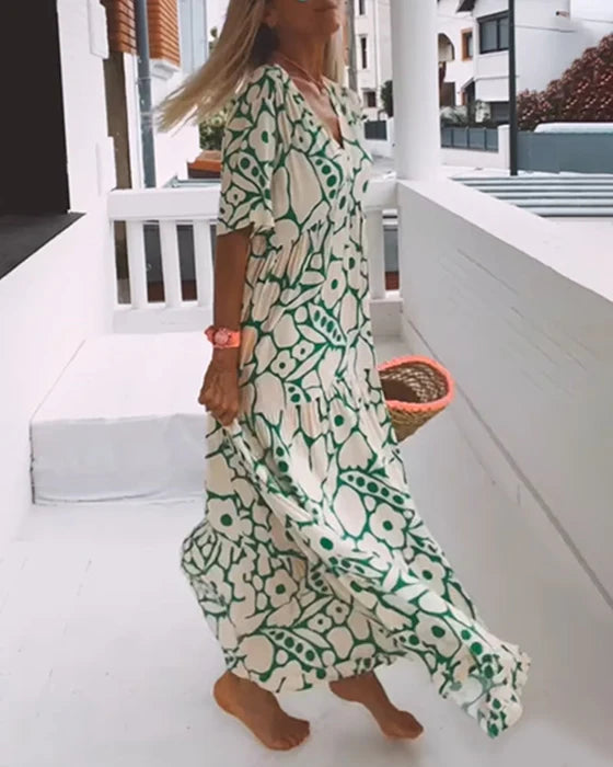 Noa | Robe Bohème Fleurie