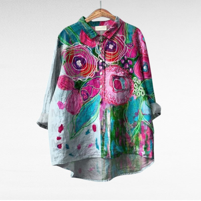 Laluna - Élégante Blouse Vintage