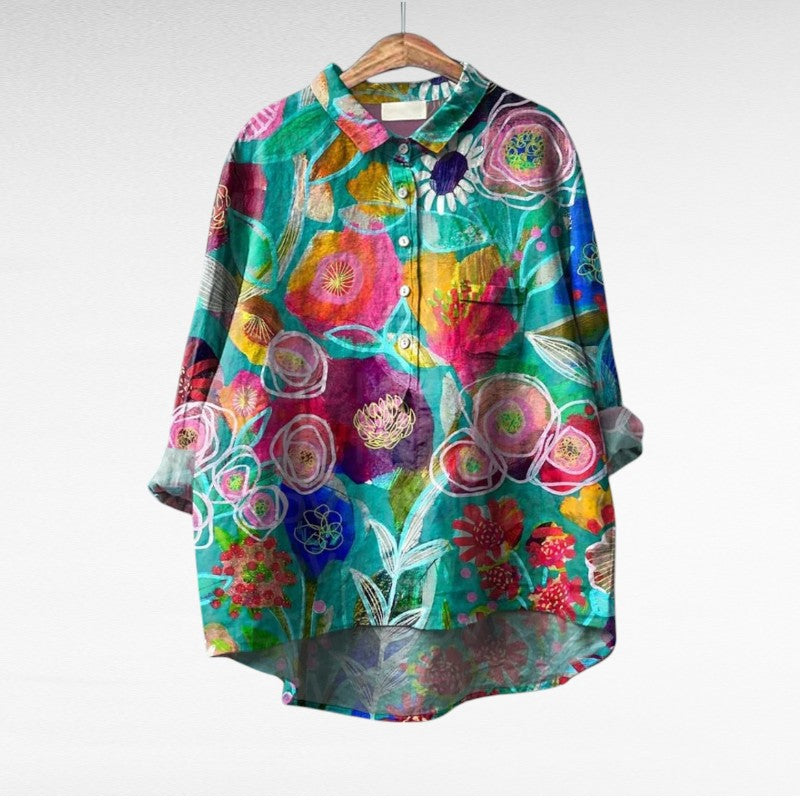 Laluna - Élégante Blouse Vintage