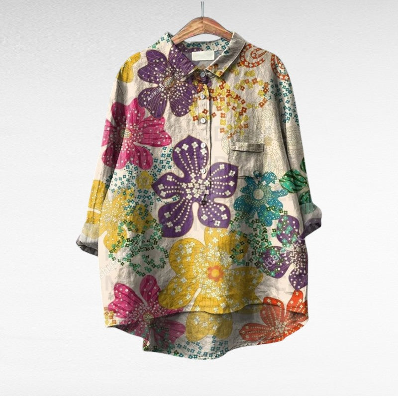 Laluna - Élégante Blouse Vintage