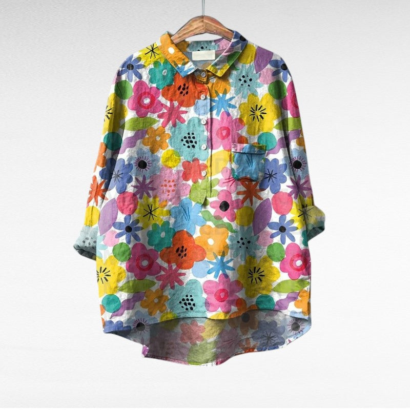 Laluna - Élégante Blouse Vintage