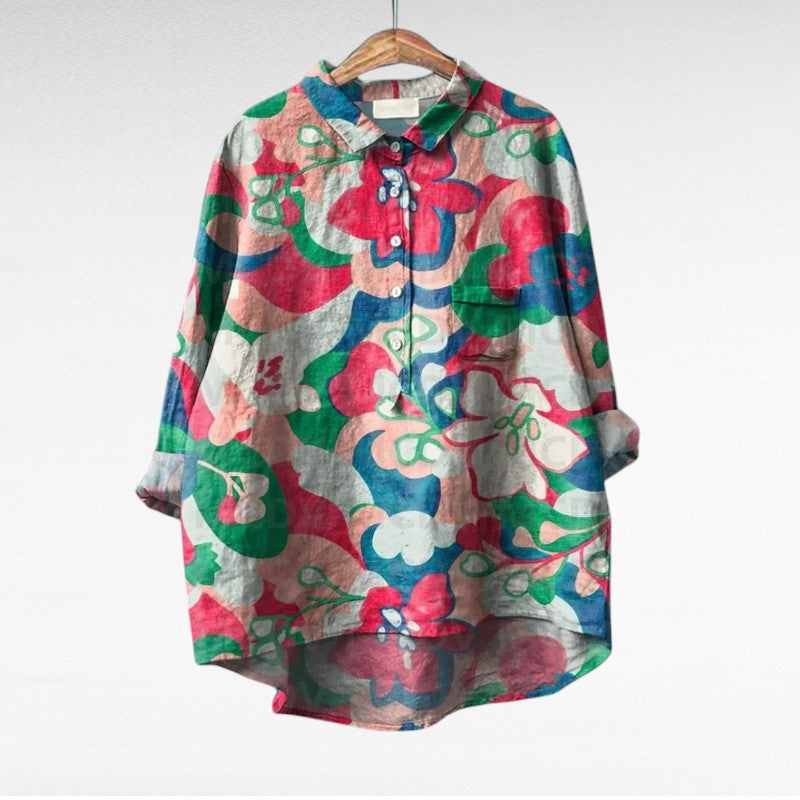 Laluna - Élégante Blouse Vintage