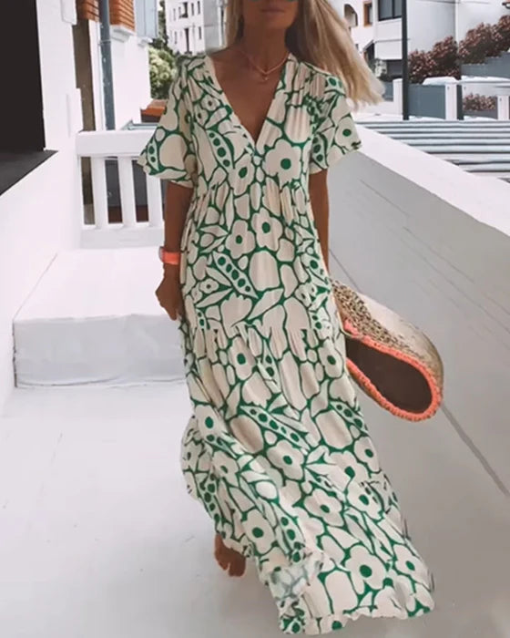 Noa | Robe Bohème Fleurie