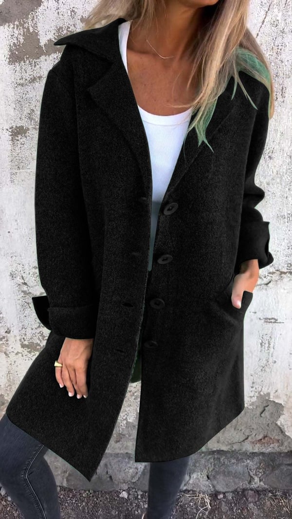 Audrey - Manteau Chic Minimaliste