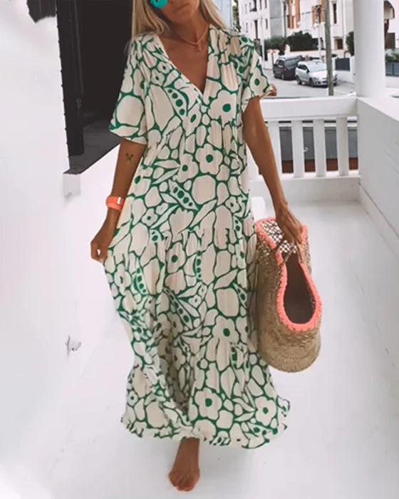 Noa | Robe Bohème Fleurie