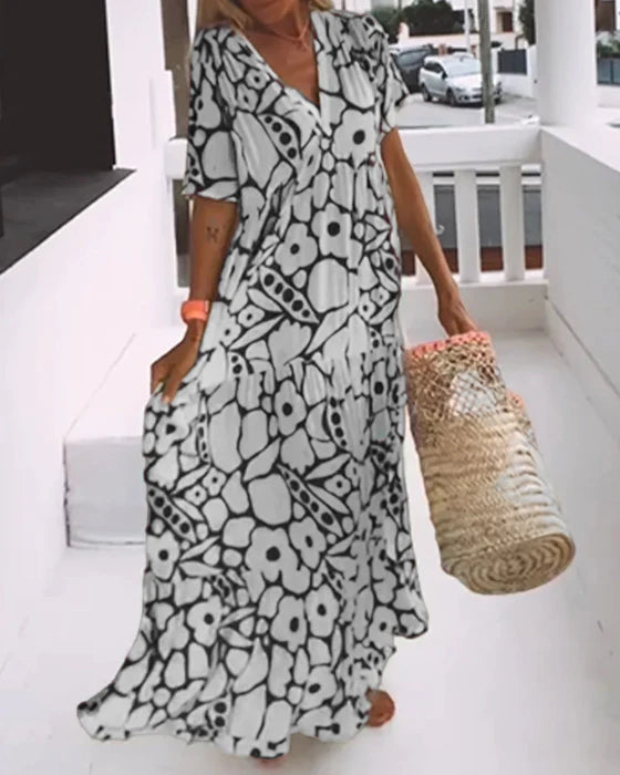 Noa | Robe Bohème Fleurie