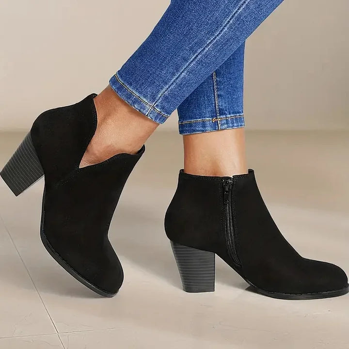 Alexe - Bottines Confortables En Cuir