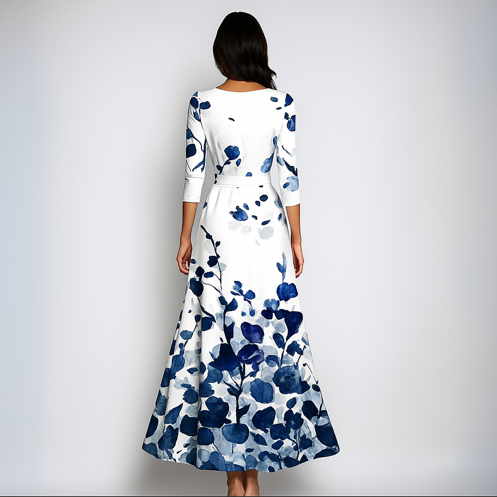 Édenia | Robe Longue Fleurie