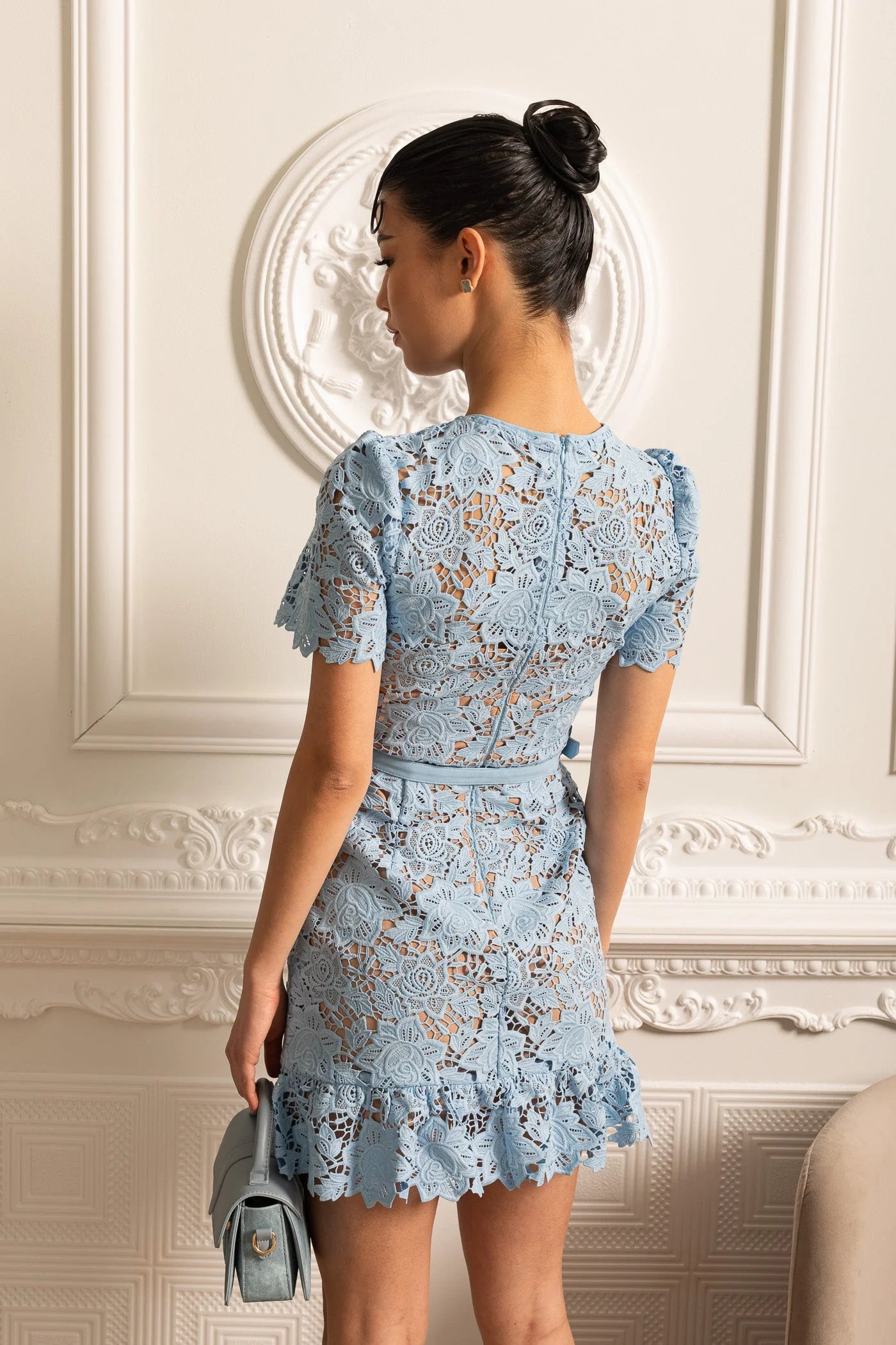 FLORINE ROBE FLORALE BRODÉE