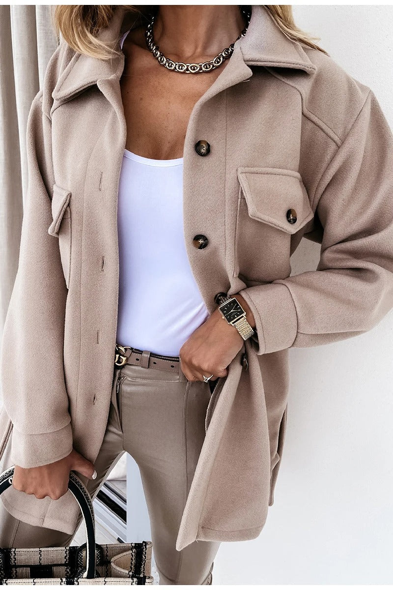 Lynn - Manteau Printanier Élégant