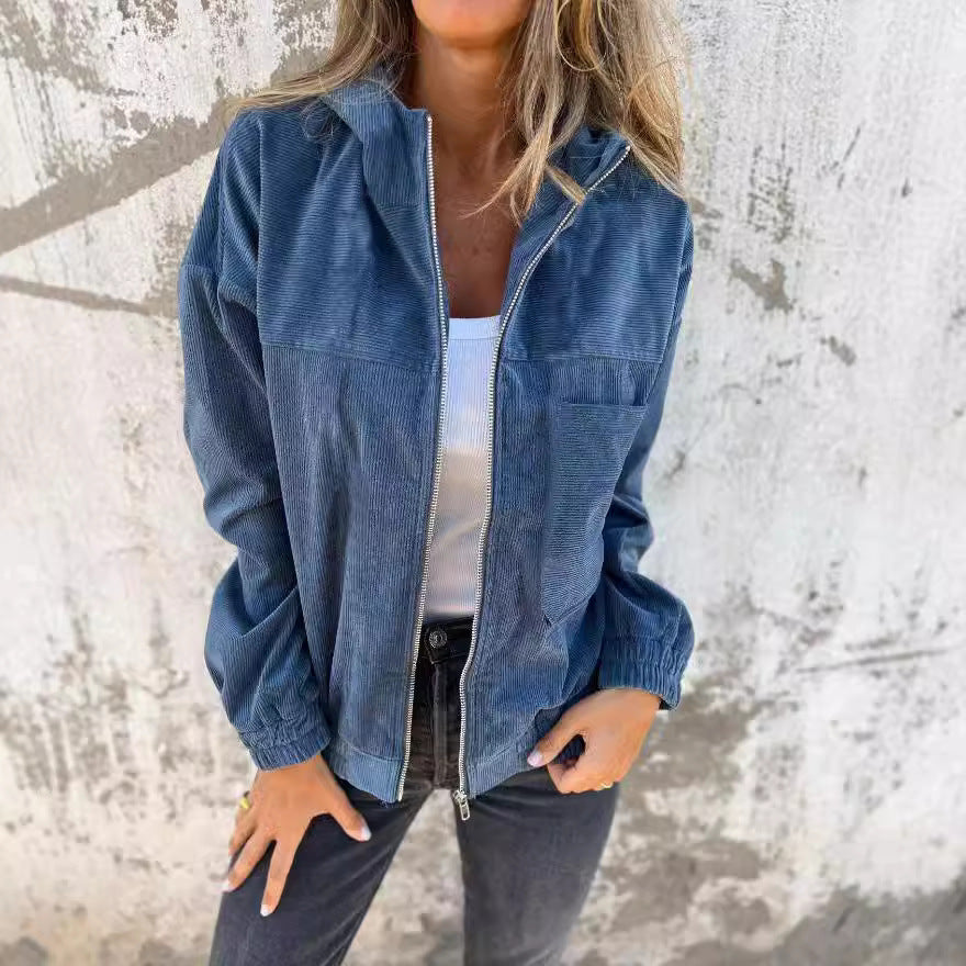 Clémence - Veste Velours Confortable