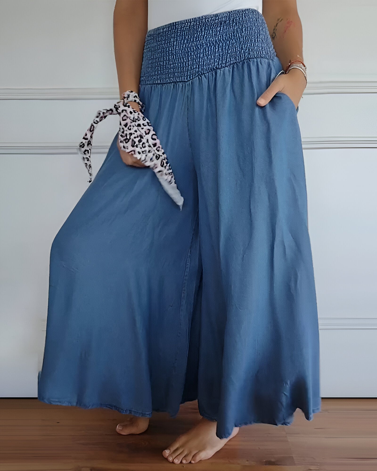 Alva - Pantalons confortables avec taille élastique