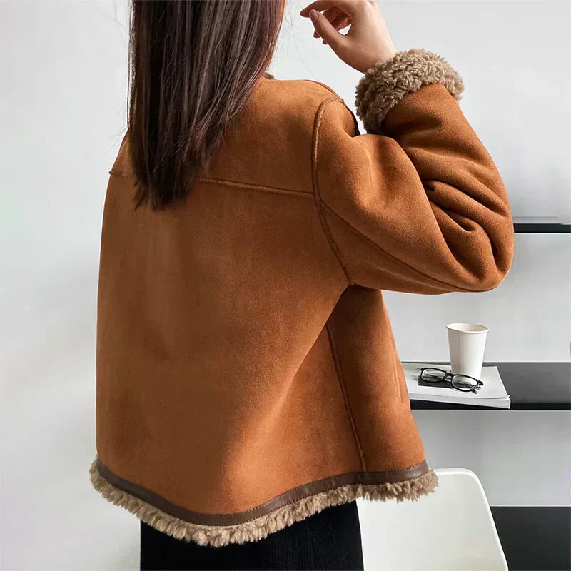 CHARLIE™ | VESTE EN CUIR CHAUDE ET RAFFINÉE