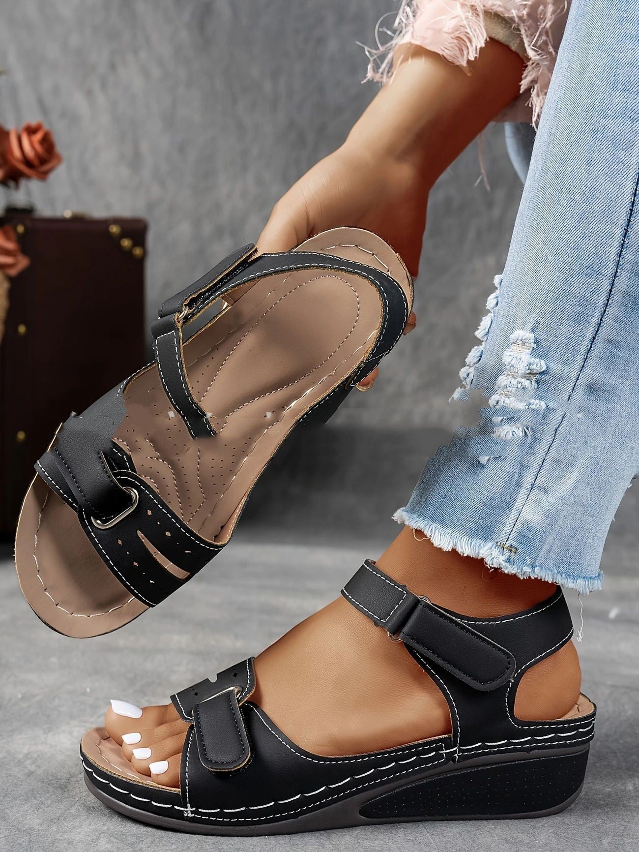 Liora | Sandale orthopédique tendance