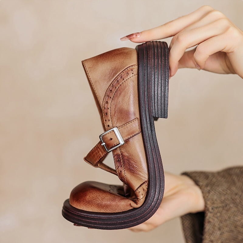 Verda | Élégante Chaussure en Cuir