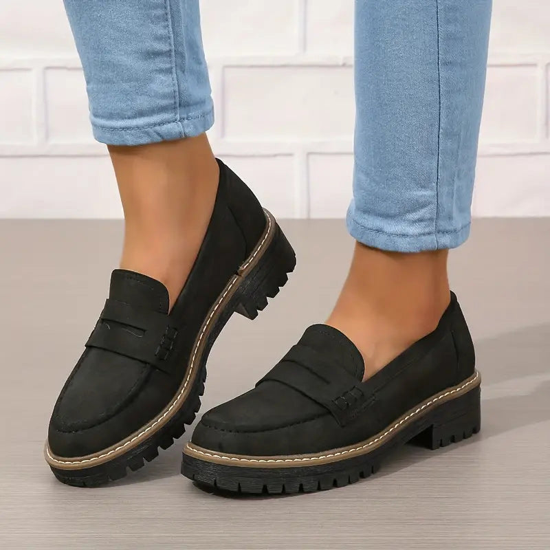 Ciela - Mocassins en Suède Élégants