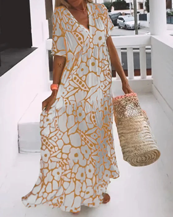 Noa | Robe Bohème Fleurie