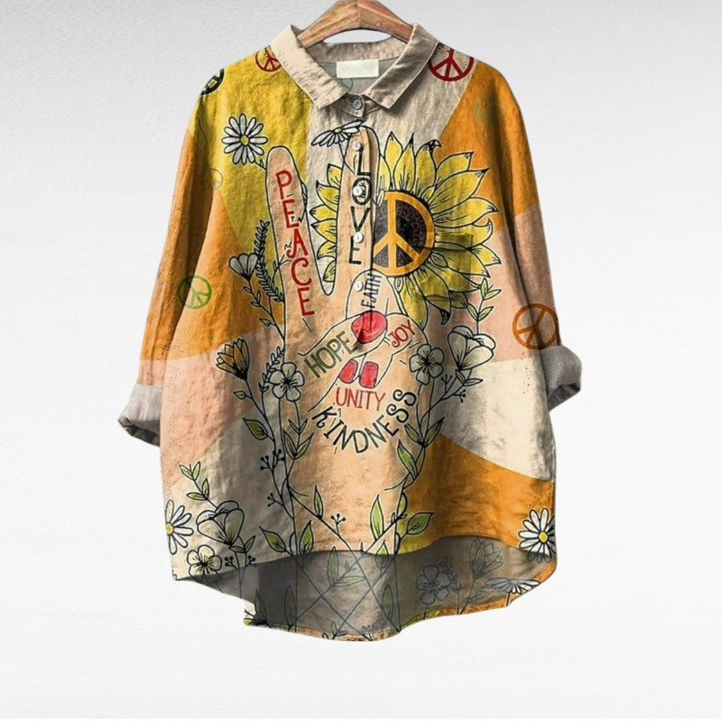 Laluna - Élégante Blouse Vintage