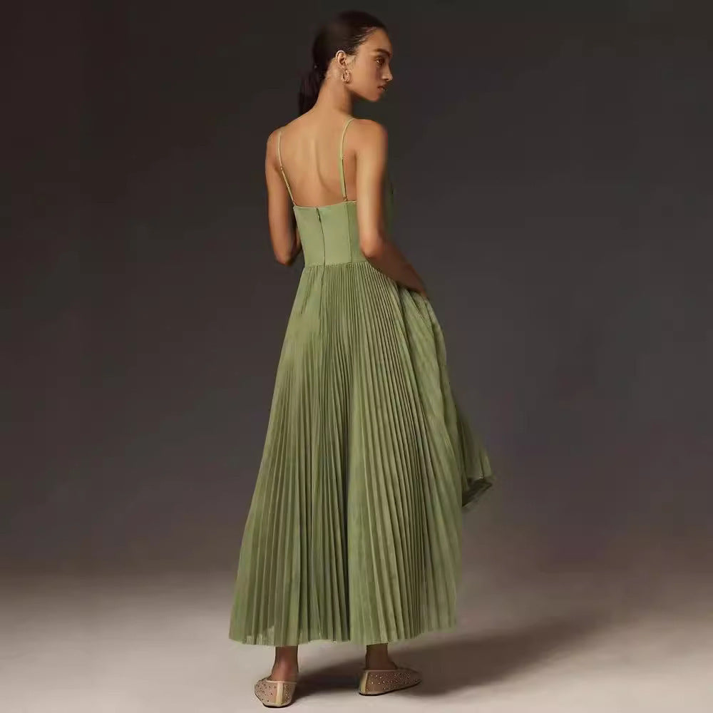 LYS ROBE PLISSÉE ÉLÉGANTE