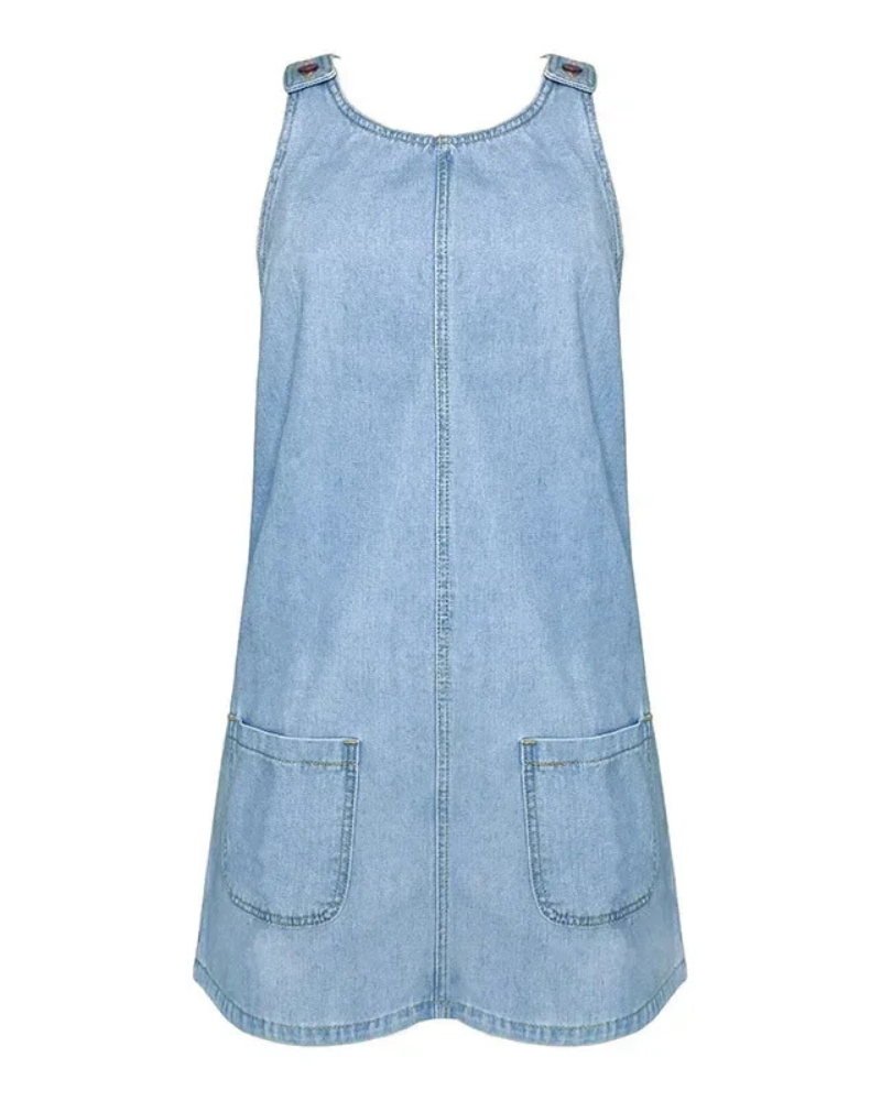 Aveline | Robe d’été en denim à coupe flatteuse