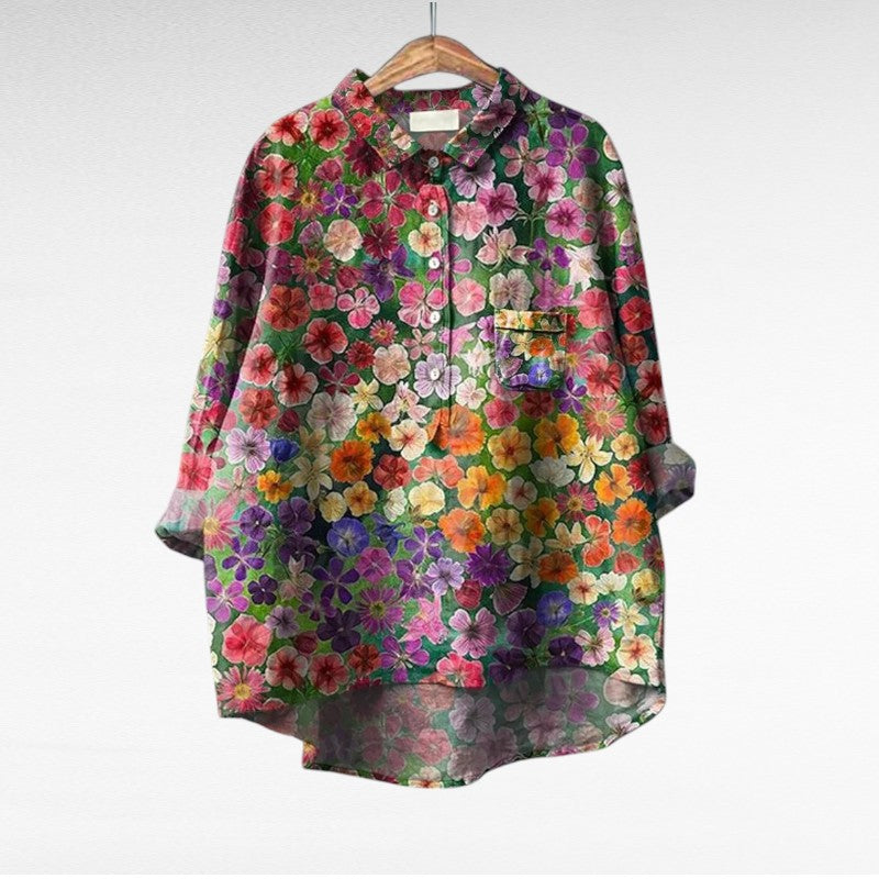 Laluna - Élégante Blouse Vintage