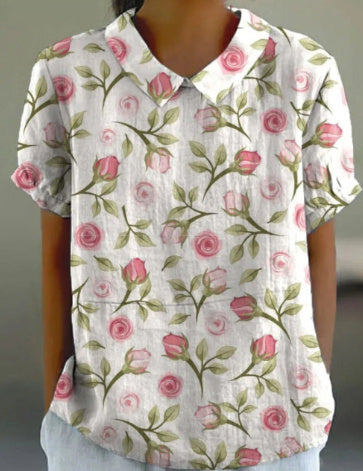 Fleuriva™ | CHEMISE ROSÉE | MEILLEURE VENTE