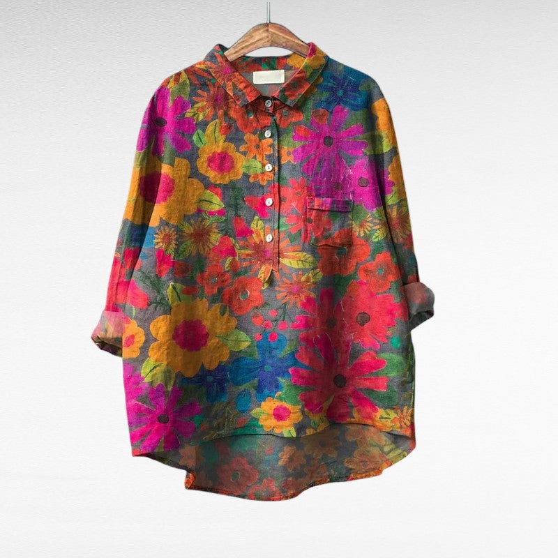 Laluna - Élégante Blouse Vintage