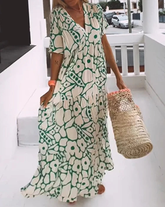 Noa | Robe Bohème Fleurie