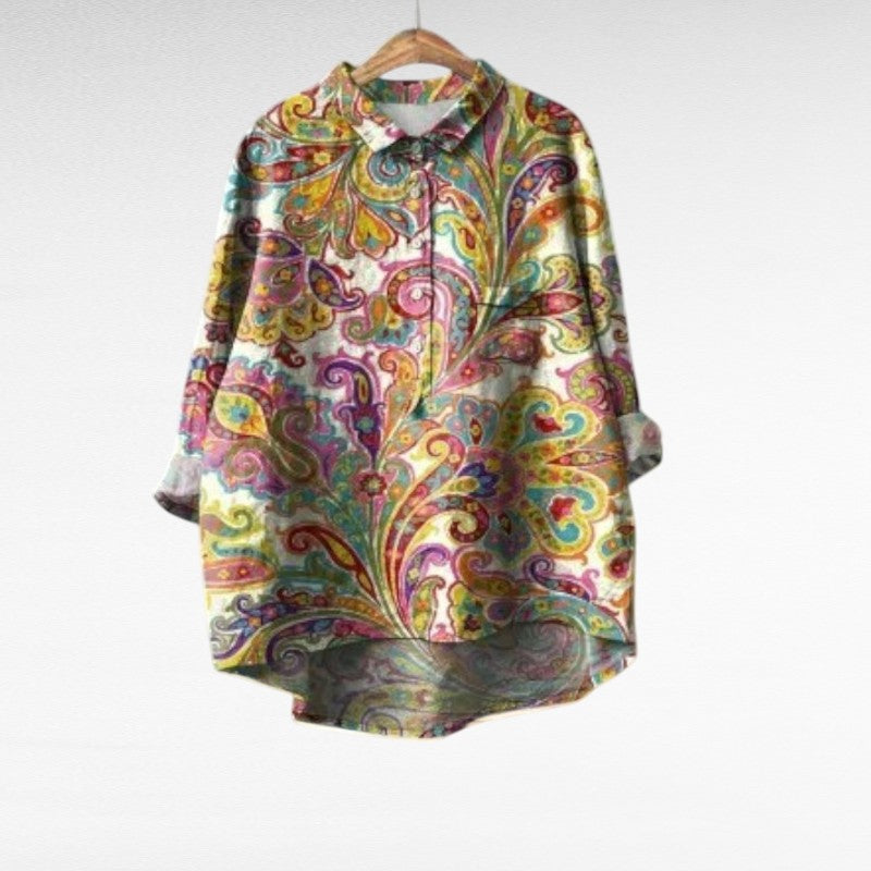 Laluna - Élégante Blouse Vintage