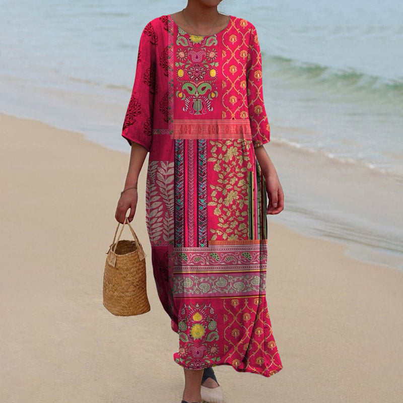 Sélina | Robe bohème orientale