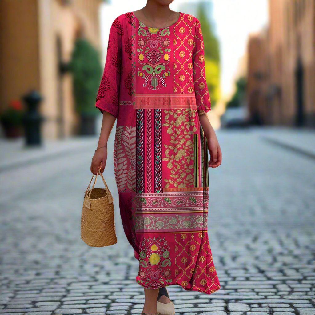 Sélina | Robe bohème orientale