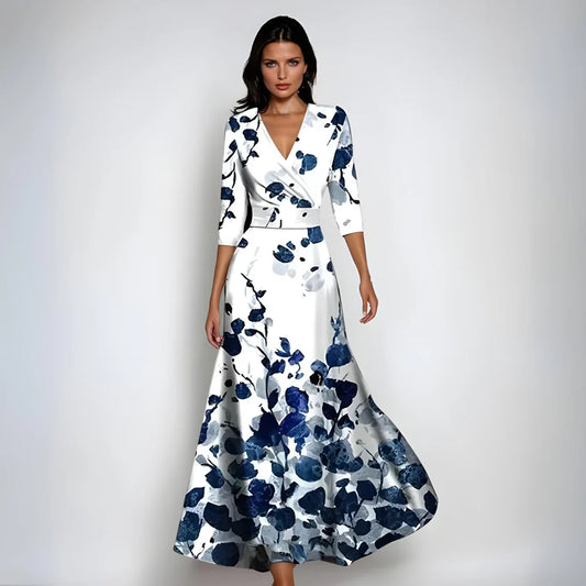 Édenia | Robe Longue Fleurie