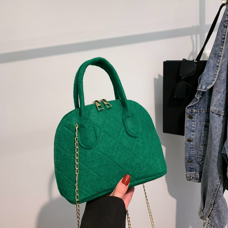 LYANA SAC CHAÎNE EN FEUTRE