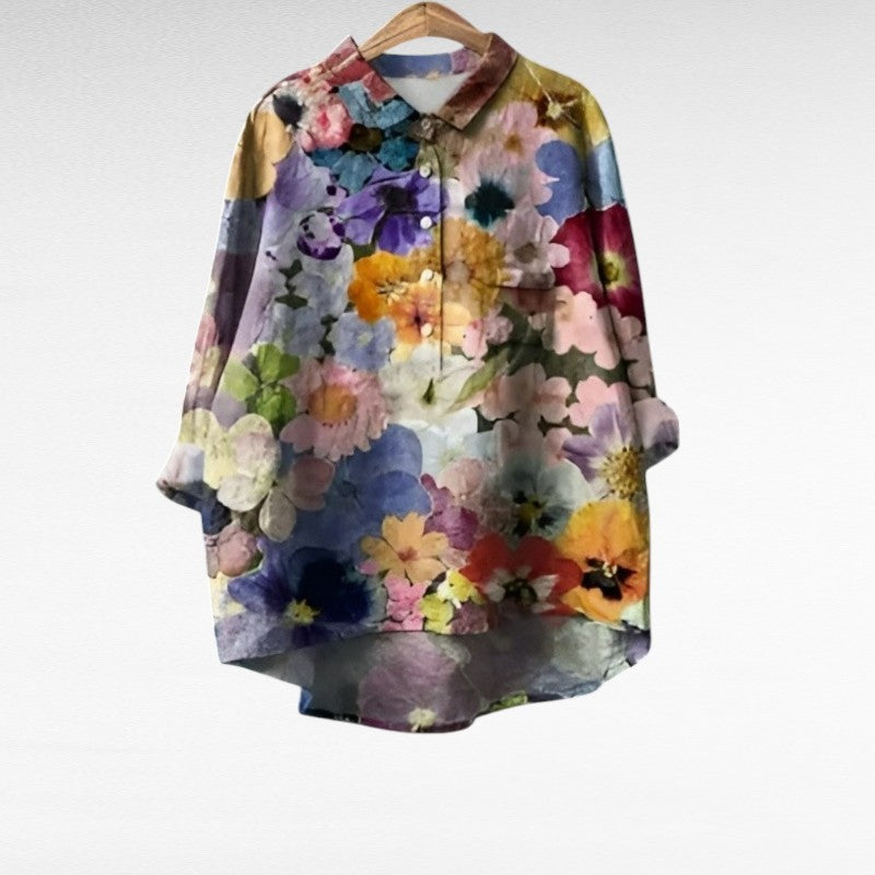 Laluna - Élégante Blouse Vintage
