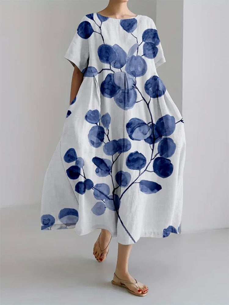 Elva™ | Watercolour Leaf Dress