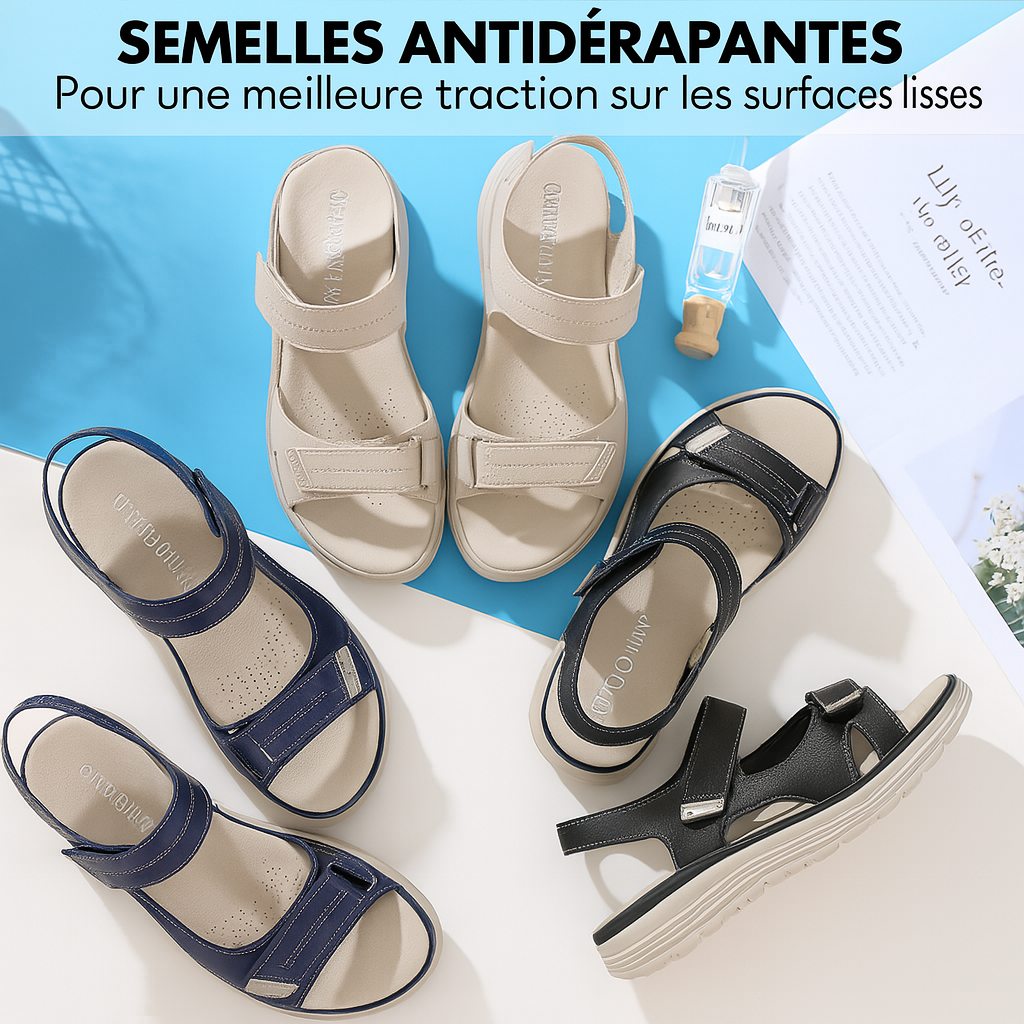 OrthoWalk™ | Sandales Orthopédiques Antidouleur