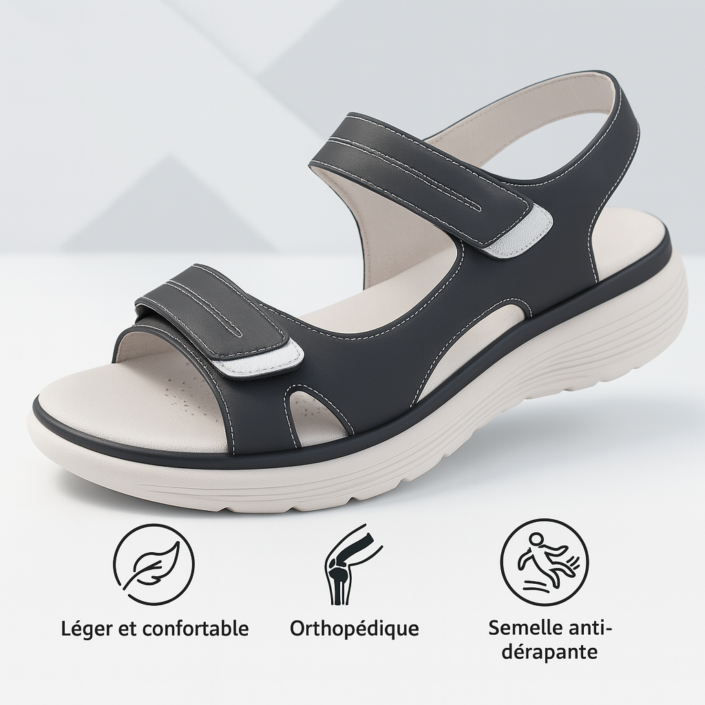 OrthoWalk™ | Sandales Orthopédiques Antidouleur