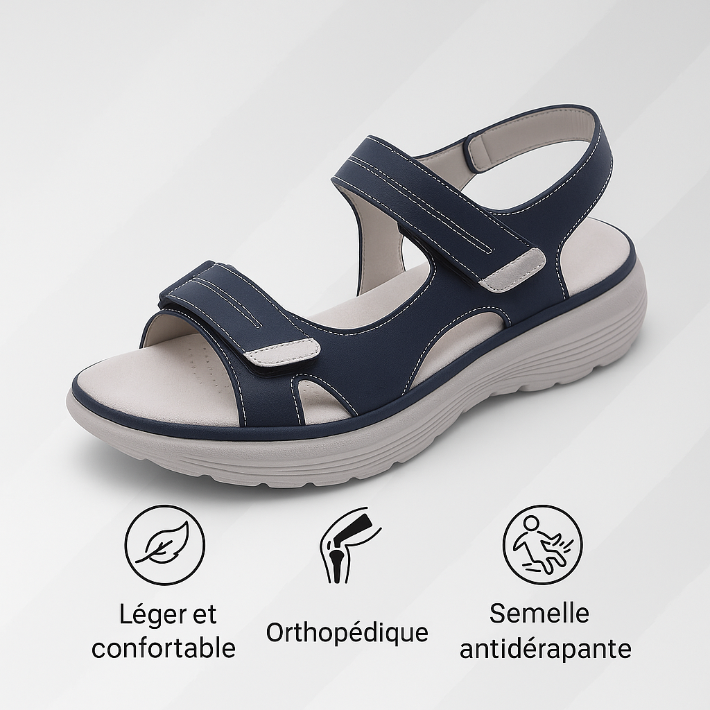 OrthoWalk™ | Sandales Orthopédiques Antidouleur