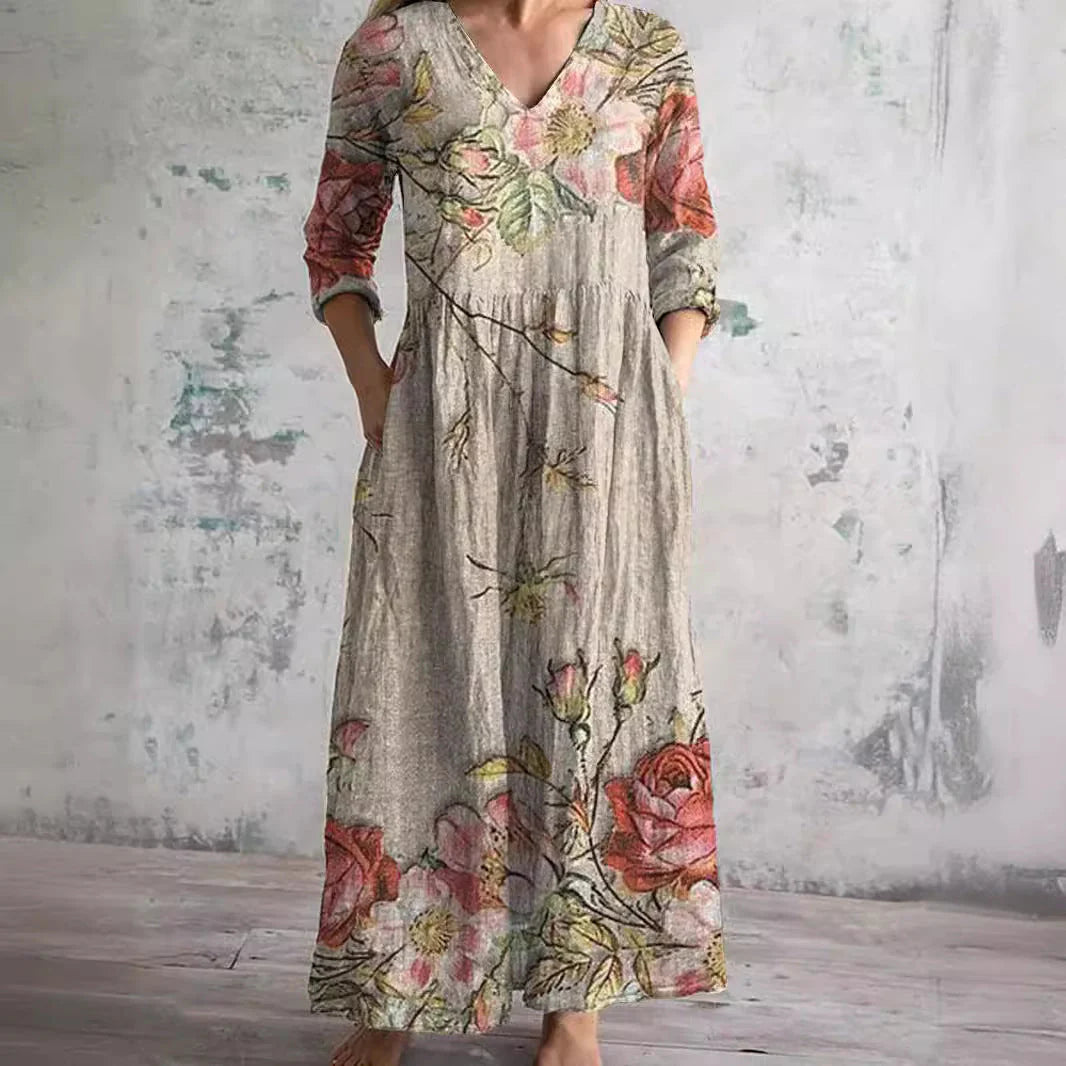 Élise | Robe Bohème Lin