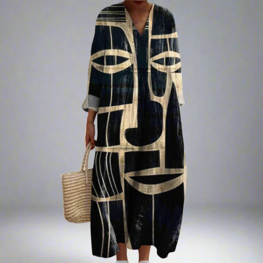 Ismène | Robe Visage Graphique