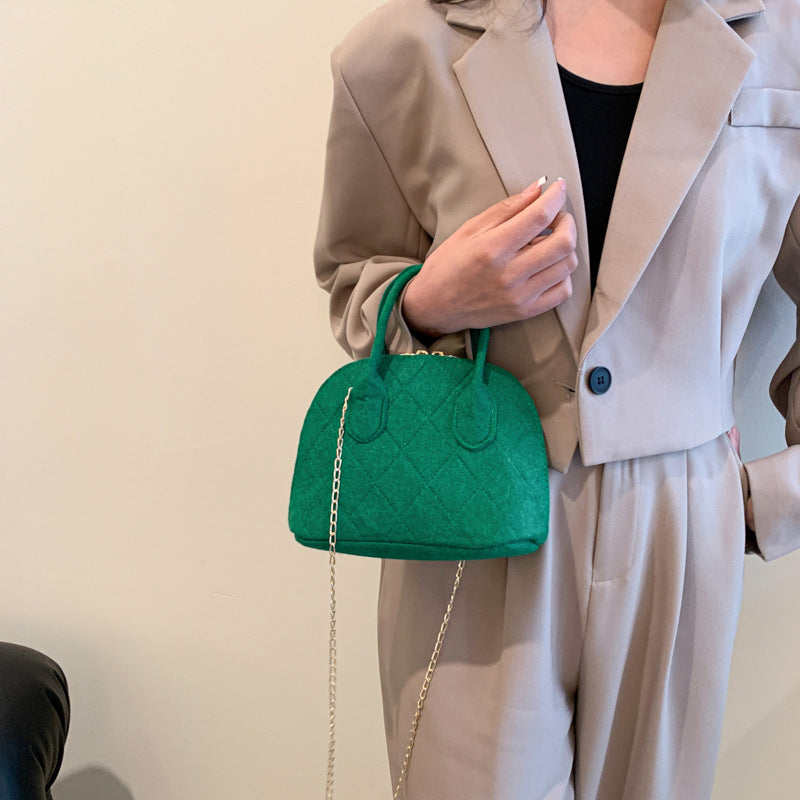 LYANA SAC CHAÎNE EN FEUTRE