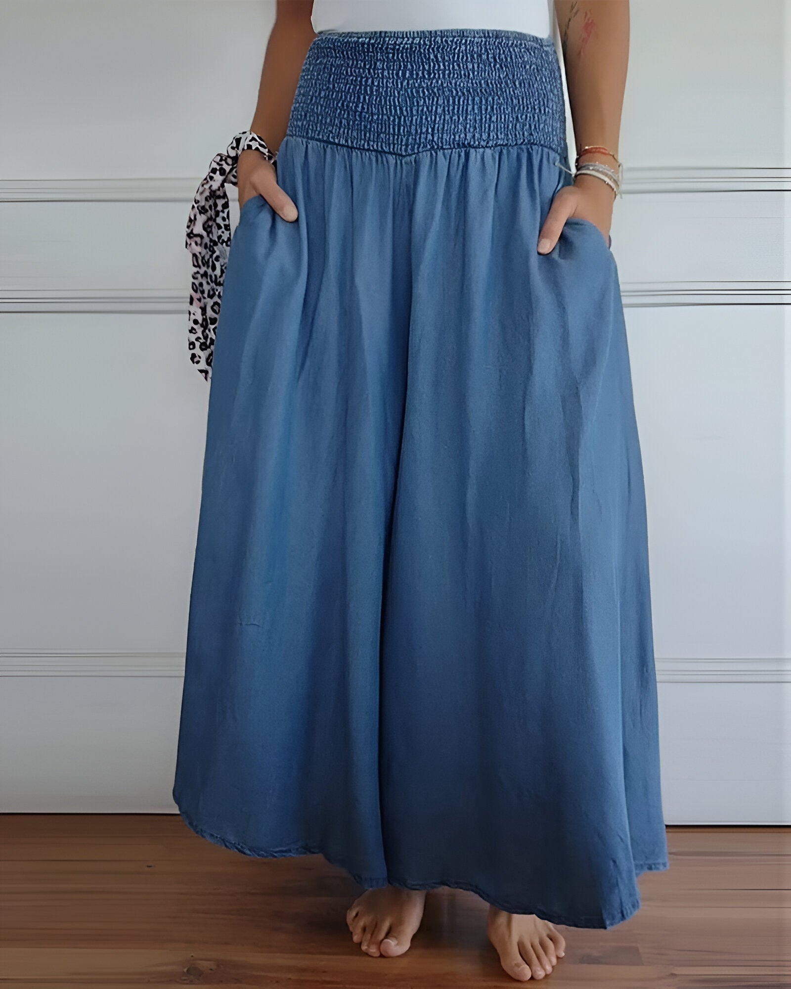 Alva - Pantalons confortables avec taille élastique