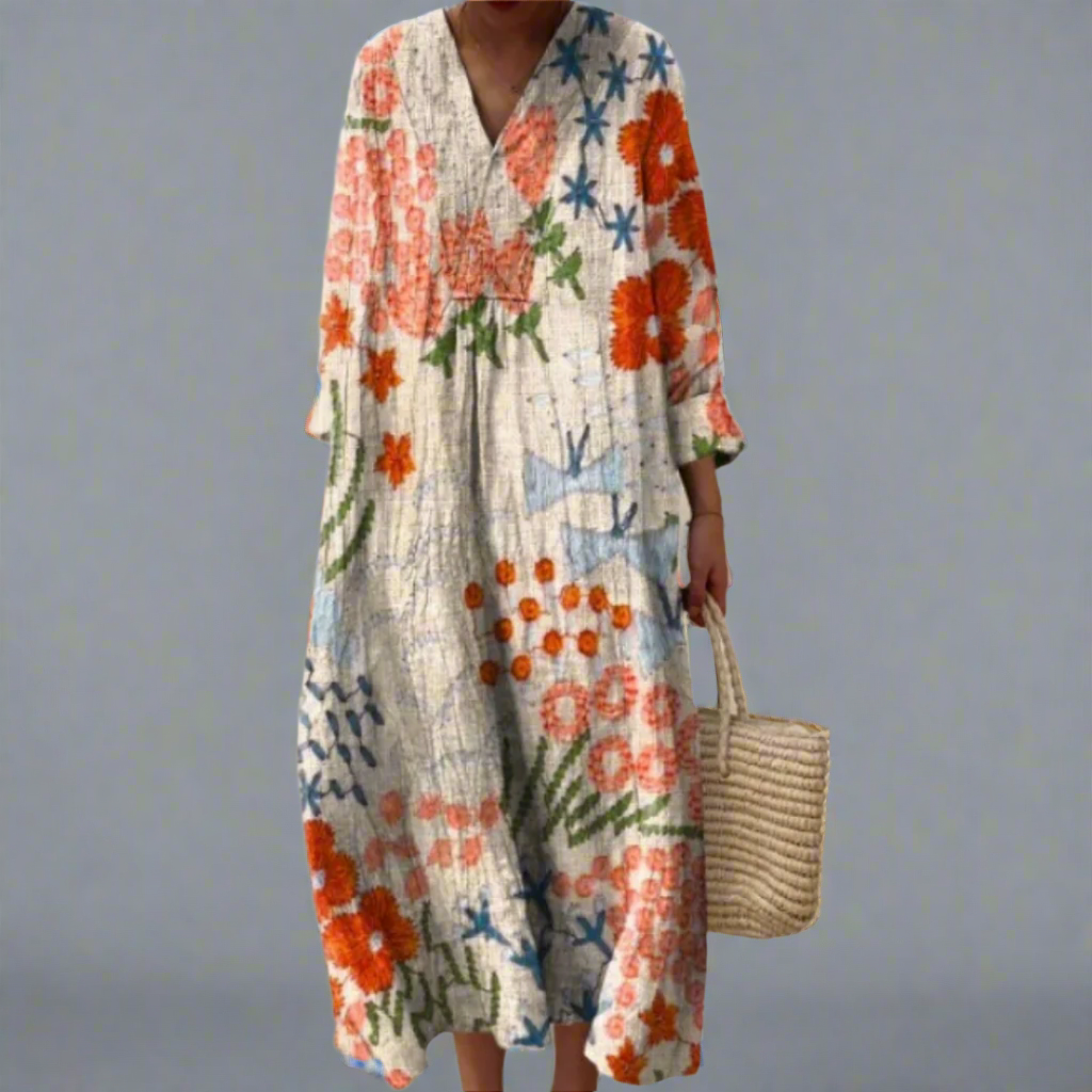 Alyette | Robe brodée d’été