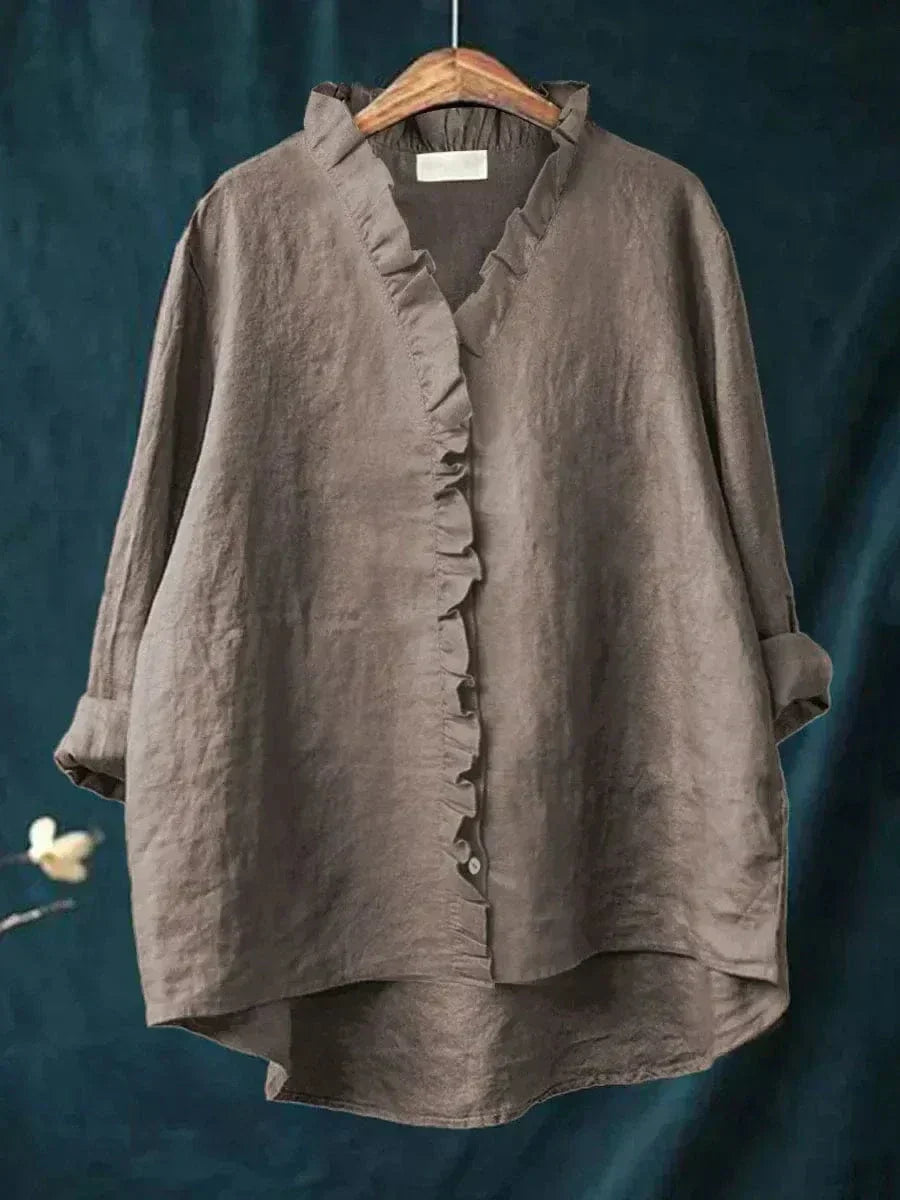 Eline™ - Blouse en lin
