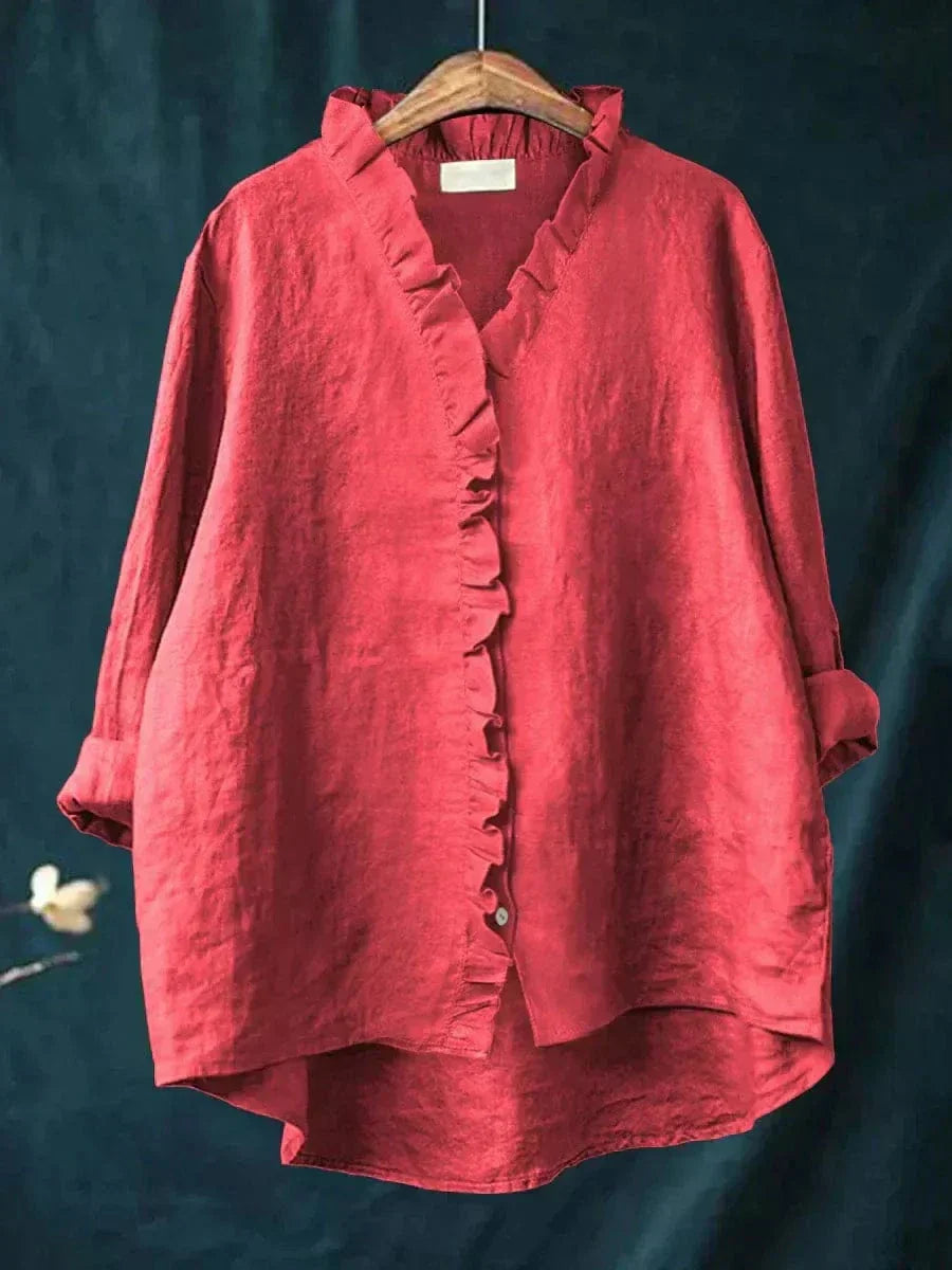 Eline™ - Blouse en lin